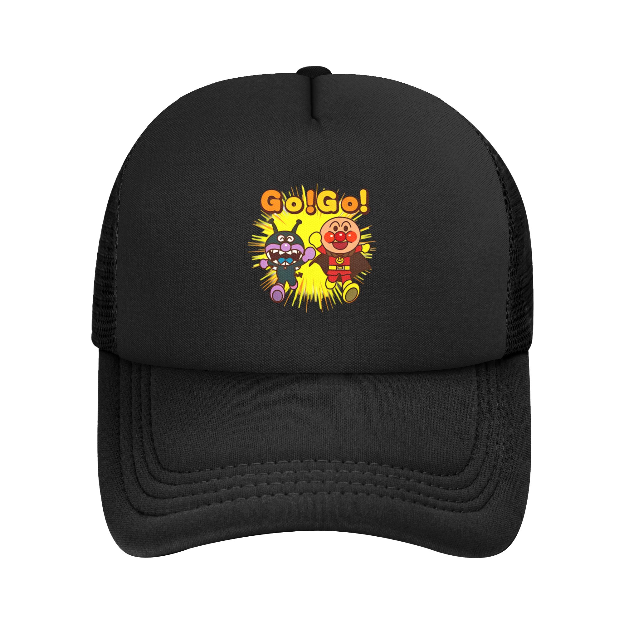 Golf Cap Dad - A-Anpanmans GO GO Mesh Baseball Cap