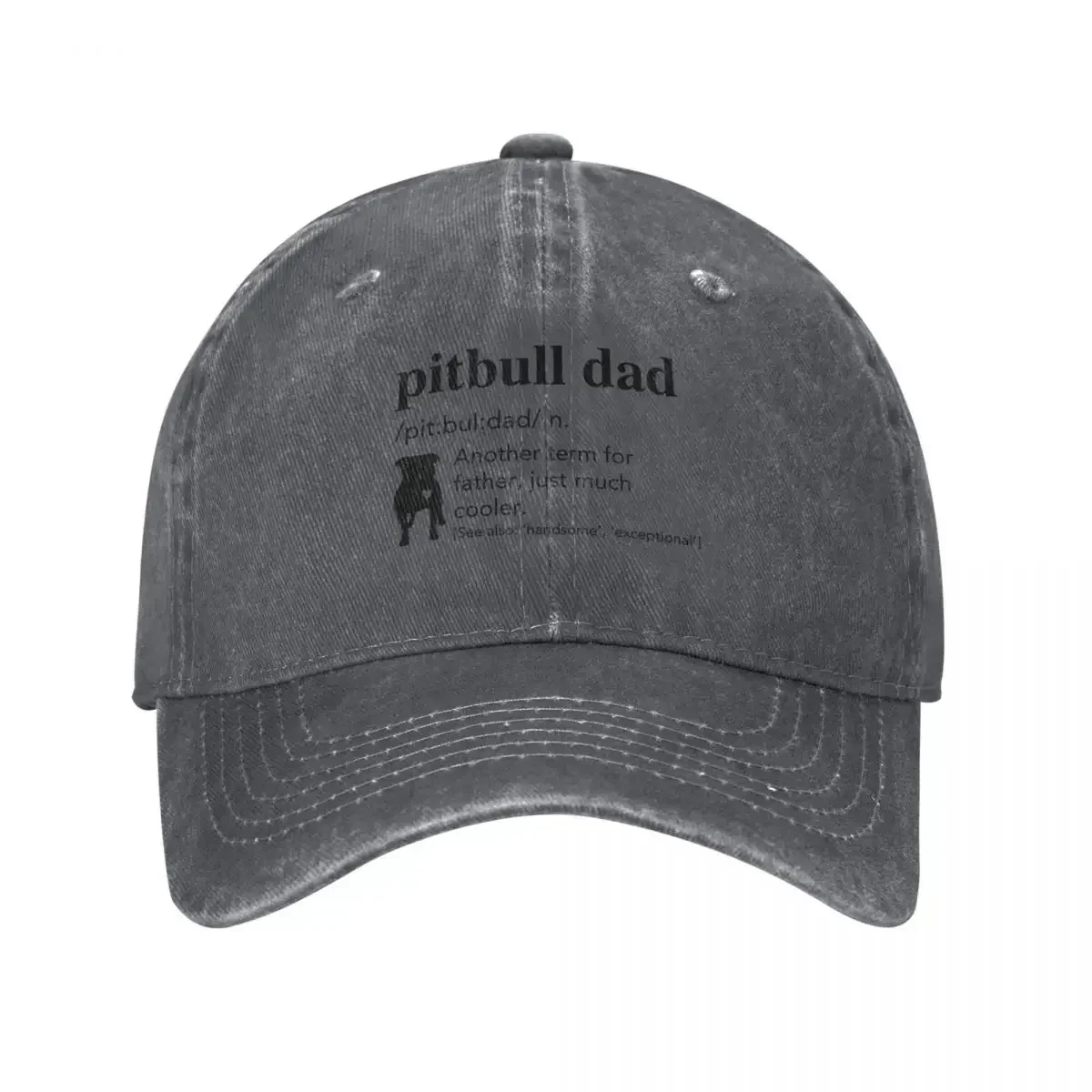 Pitbull Dad Definition - Pit b - Golf Cap Dad ulasan dan harga