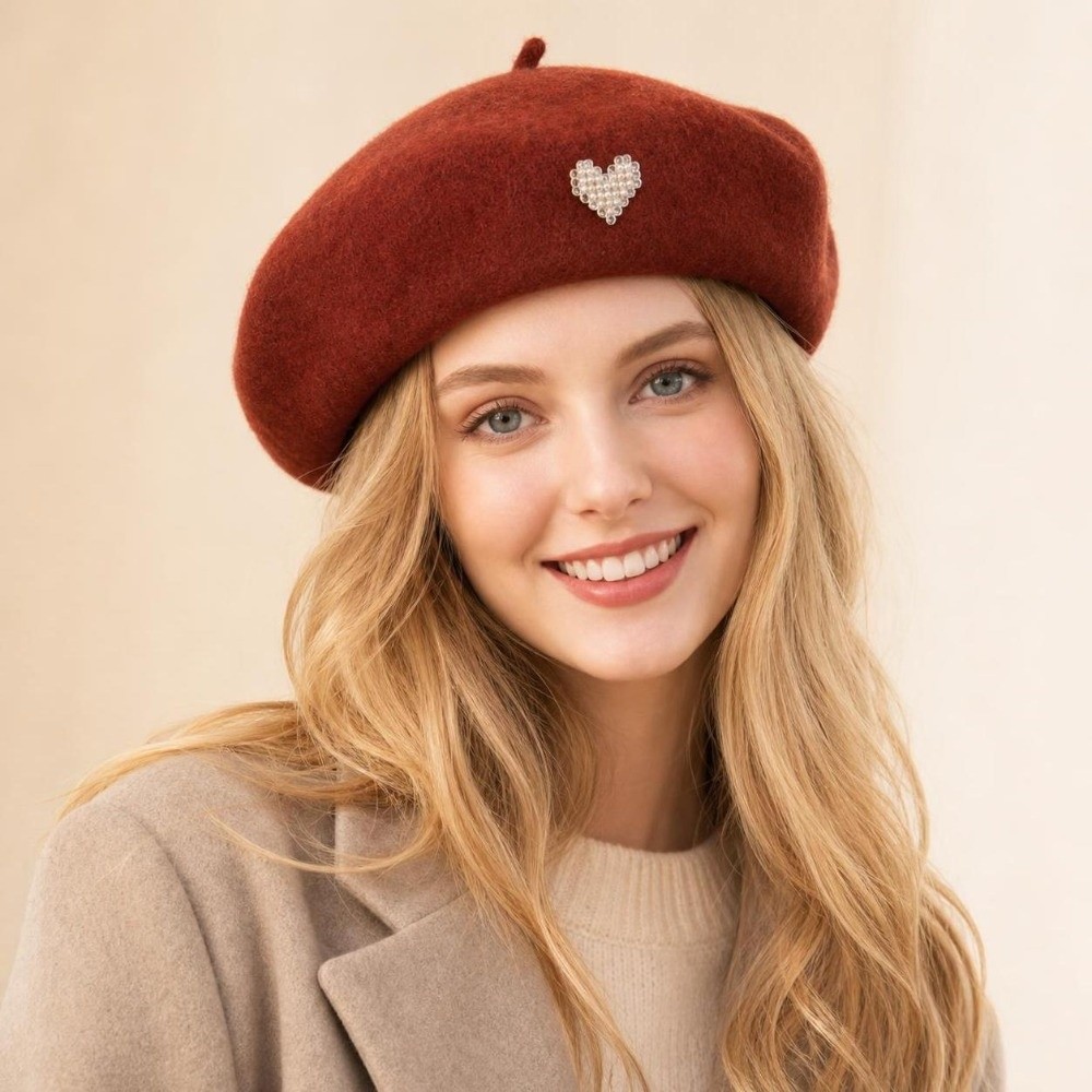 Fashion Warm Winter Wool Beret - Beret French Wool ulasan dan harga