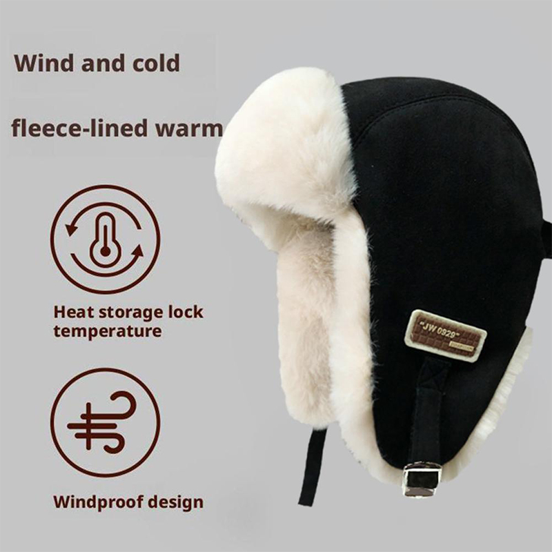 Thick Warm Russian Ushanka Fur - Winter Trapper Hat ulasan dan harga