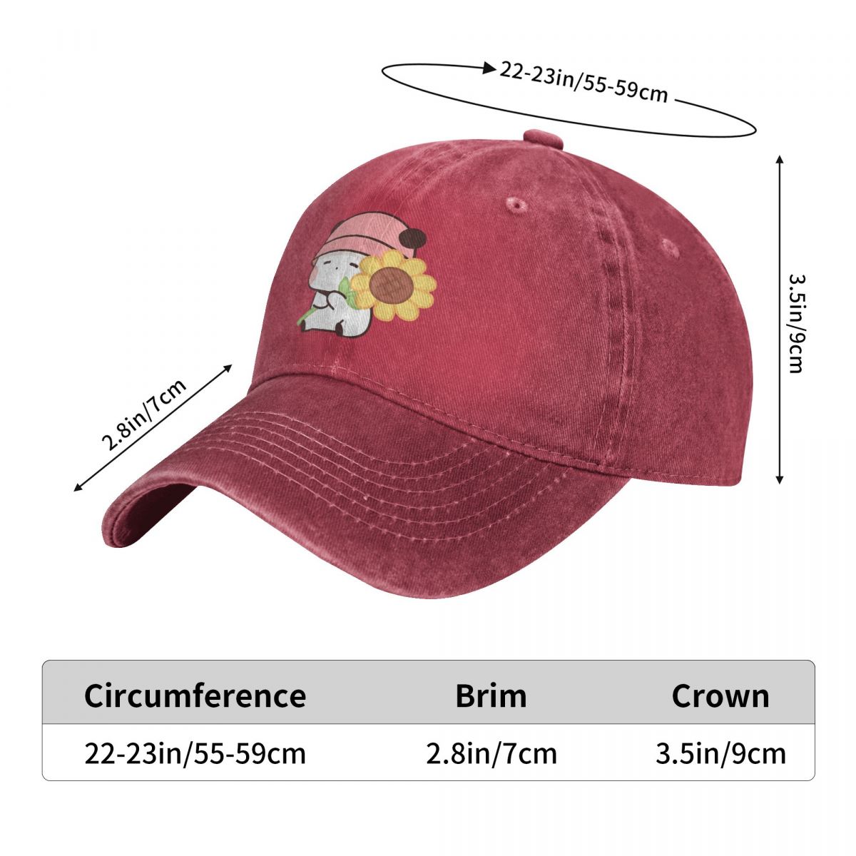 Washed Men's Baseball Cap Sunf - Golf Cap Dad ulasan dan harga