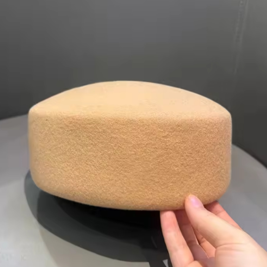 2026 Luxury Blue Pure Wool Fel - Beret French Wool ulasan dan harga
