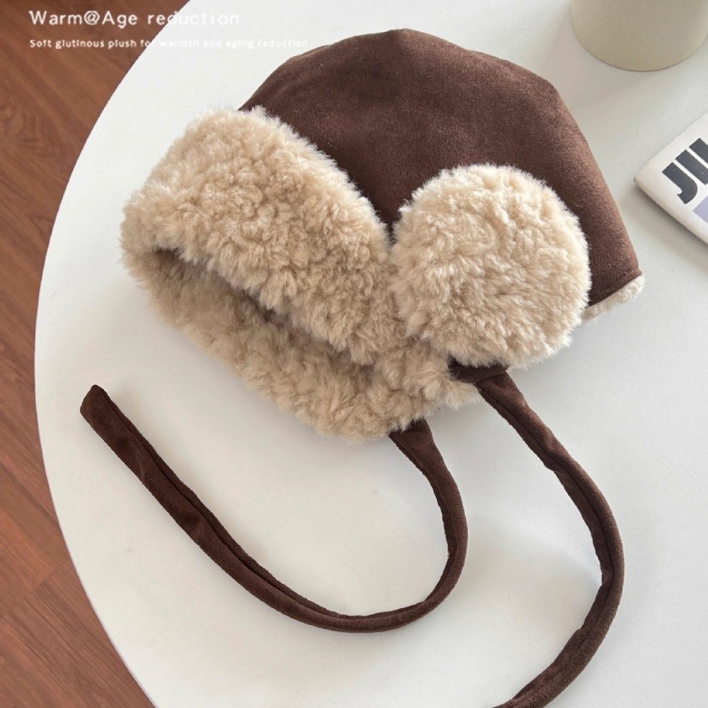 Warm Windproof Ear Flap Trappe - Trapper Hat Ear Flap ulasan dan harga