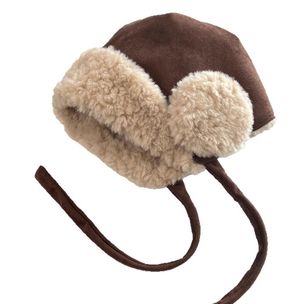 Warm Windproof Ear Flap Trappe - Trapper Hat Ear Flap ulasan dan harga