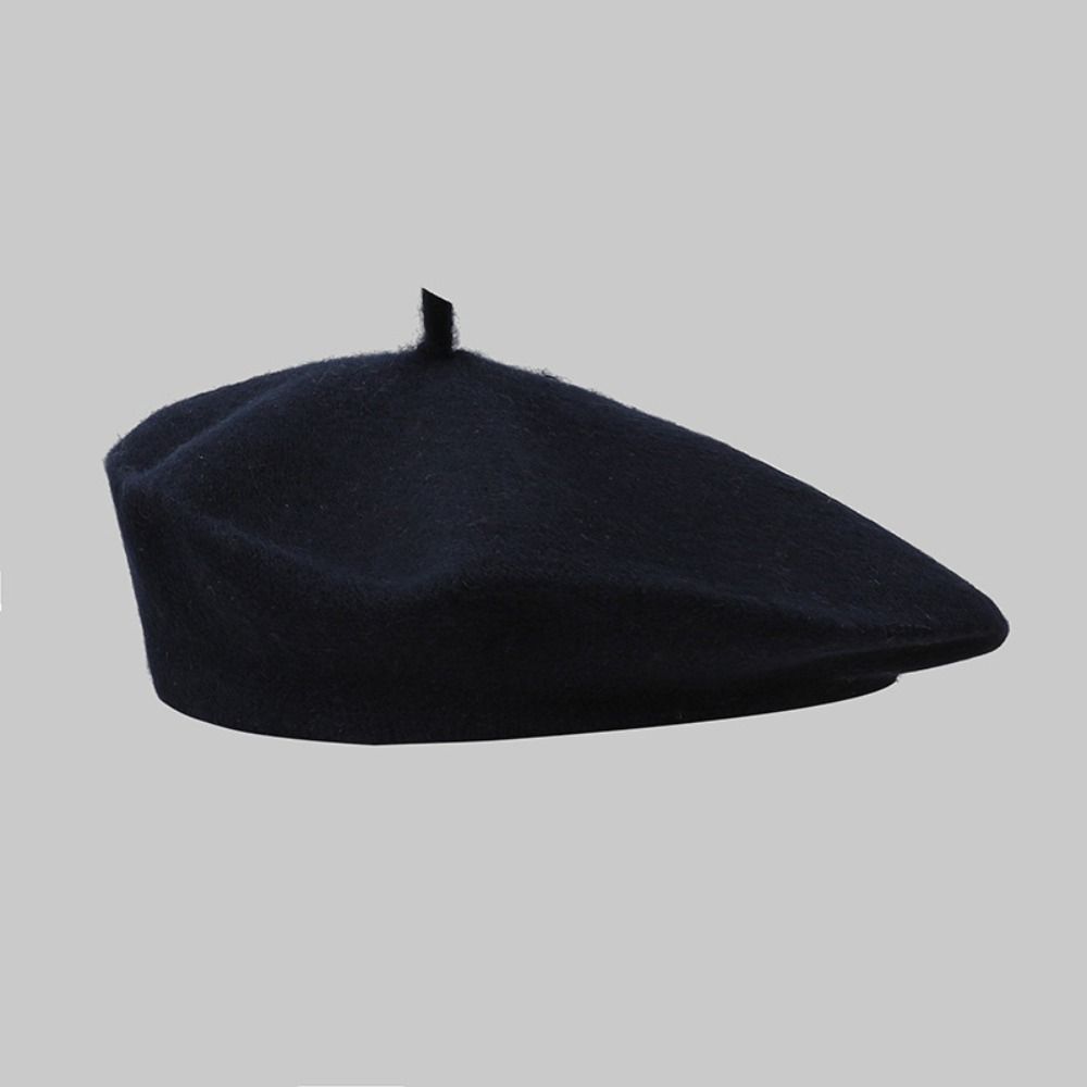 Fashion Warm Winter Wool Beret - Beret French Wool ulasan dan harga