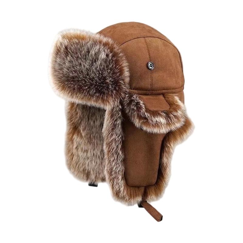 652F Cold Weather Earflap Hat  - Trapper Hat Ear Flap ulasan dan harga