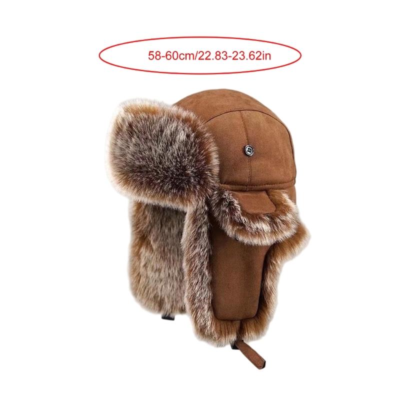 652F Cold Weather Earflap Hat  - Trapper Hat Ear Flap ulasan dan harga