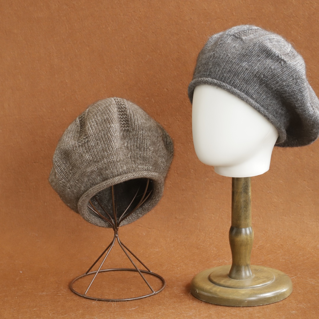 Soft Slouchy Knit Beret Hats f - Beret French Wool ulasan dan harga
