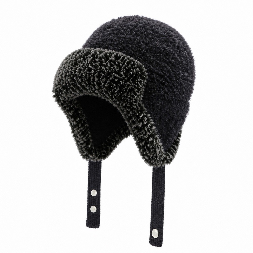Unisex Polyester Fleece Lined  - Winter Trapper Hat ulasan dan harga