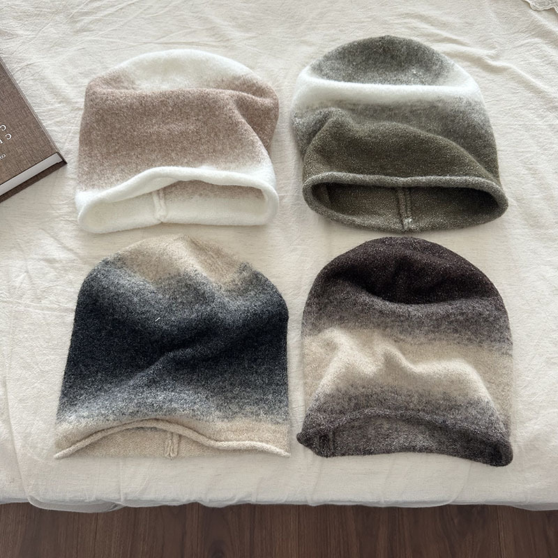 Women Knitted Beanie Hat Soft  - Beanie Cuffed Knit ulasan dan harga